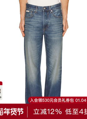 Calvin Klein 90S 牛仔裤 休闲时尚潮流男REVOLVE  蓝色