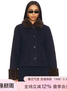 LPA ROBBY 夹克 休闲时尚潮流REVOLVE  藏青色