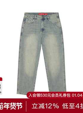 Worship Supplies THROWS 牛仔裤 休闲时尚潮流男REVOLVE  蓝色