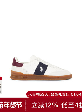 Polo Ralph Lauren AERA 运动鞋 休闲时尚潮流男REVOLVE  白色