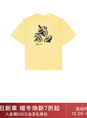 JACQUEMUS LE T-SHIRT T恤 休闲时尚潮流男REVOLVE  黄色