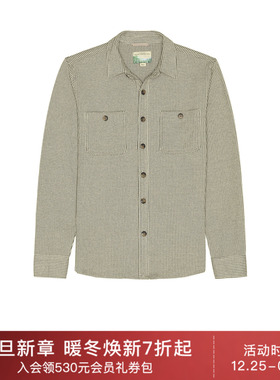 Marine Layer PACIFICA 衬衫 休闲时尚潮流男REVOLVE  仿旧