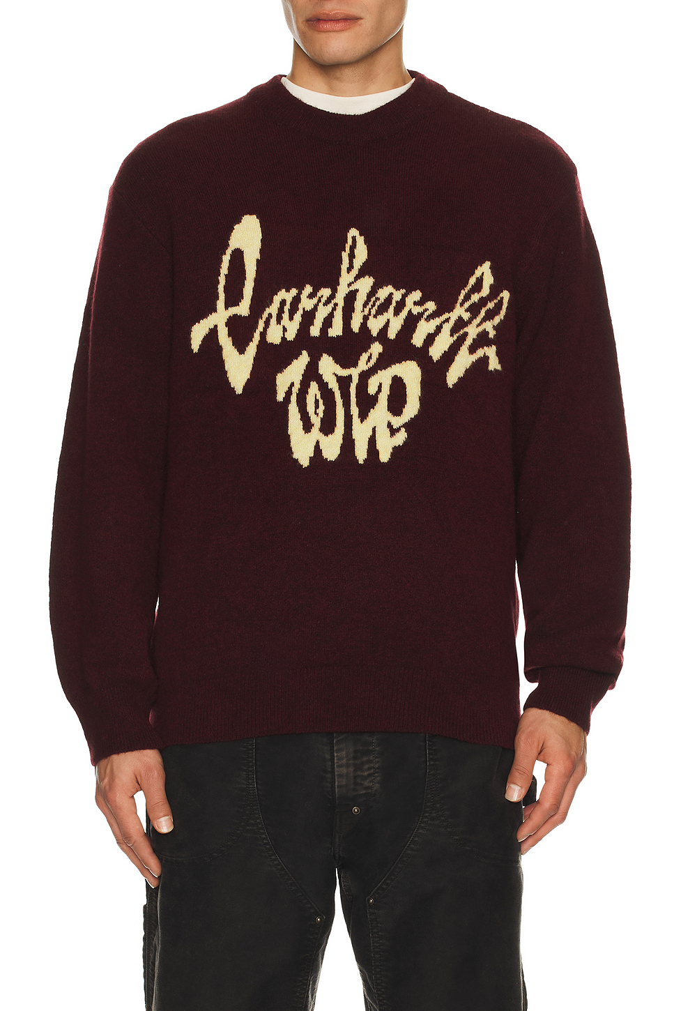 Carhartt WIP 毛衣 休闲时尚潮流男REVOLVE  葡萄酒色