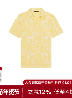 TravisMathew INBOUND PLANE POLO 衫 休闲时尚潮流男REVOLVE  黄