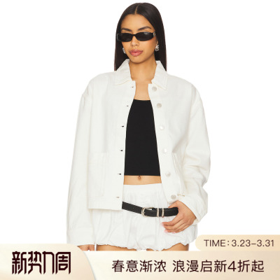 [春季新品]MORE TO COME NERISSA 夹克 奶油色REVOLVE小众