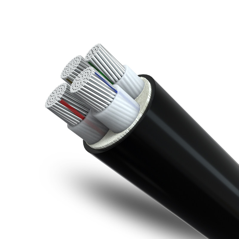 国标铝芯电缆线4芯16 25 50 95 120平方三相四线电缆线四芯铝电缆