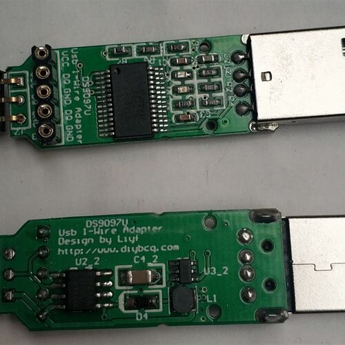 美鑫Daras 1线编程器Ds9097U Ds2431 Ds2502取代Ds9490