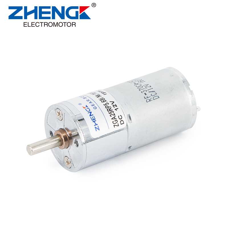KZHENG正科ZGA25RP直流减速电机马达机器人小机车6调速电V12V24V