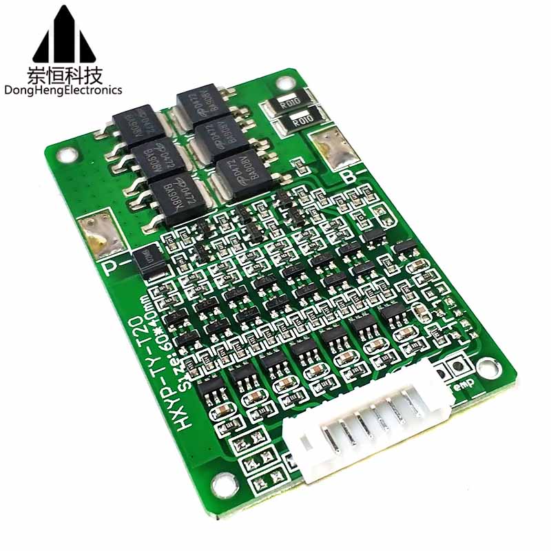 7串25.9V29.4V七串18650锂电池保护板带均衡充放电保护15A限流