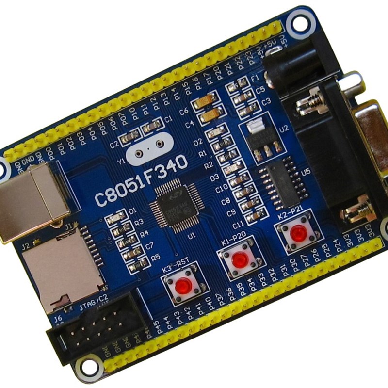 C8051F340 C8051F380开发板 核心板 学习板 系统板 新华龙单晶片