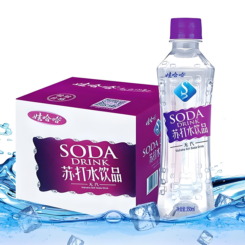 26年6月产娃哈哈苏打水350ml瓶装冰镇引用清凉解暑日常饮水 - 实物图
