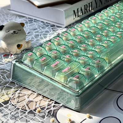 ainbell-水果系列客制化键盘DIY创意三模凯华轴Base68客制化键盘
