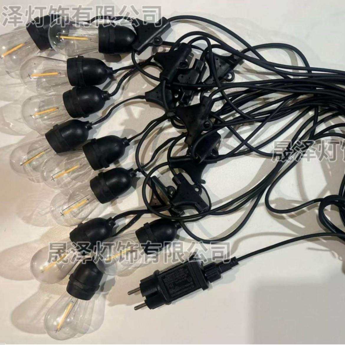 跨境S14灯新款E27跑马灯户外防水LED钨丝灯串庭院露营氛围装饰灯,农机/农具/农膜,播种栽苗器/地膜机,淘宝优惠券,粉丝福利购,淘宝优惠卷