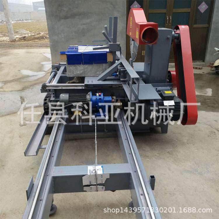 圆盘锯大型台式 圆木圆盘锯 原木开料锯 圆木推台锯 大型 锯木机