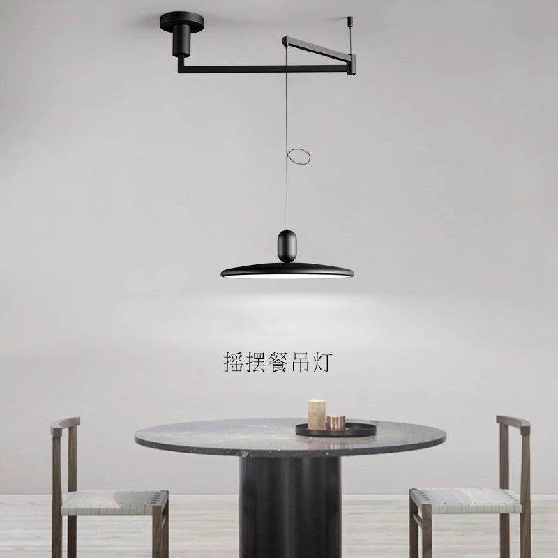 摇臂飞碟2023新款极简餐厅吊灯意式高端现代简约饭厅可移位餐桌灯,农机/农具/农膜,播种栽苗器/地膜机,淘宝优惠券,粉丝福利购,淘宝优惠卷