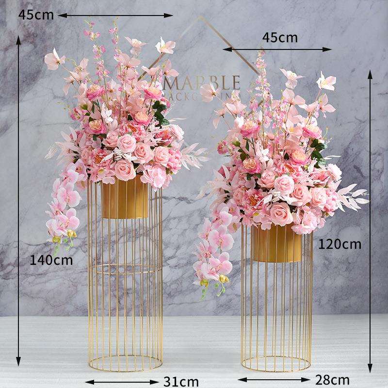 落地轻奢高档客厅装饰摆件大件酒店商场ktv售楼部假花仿真花摆设