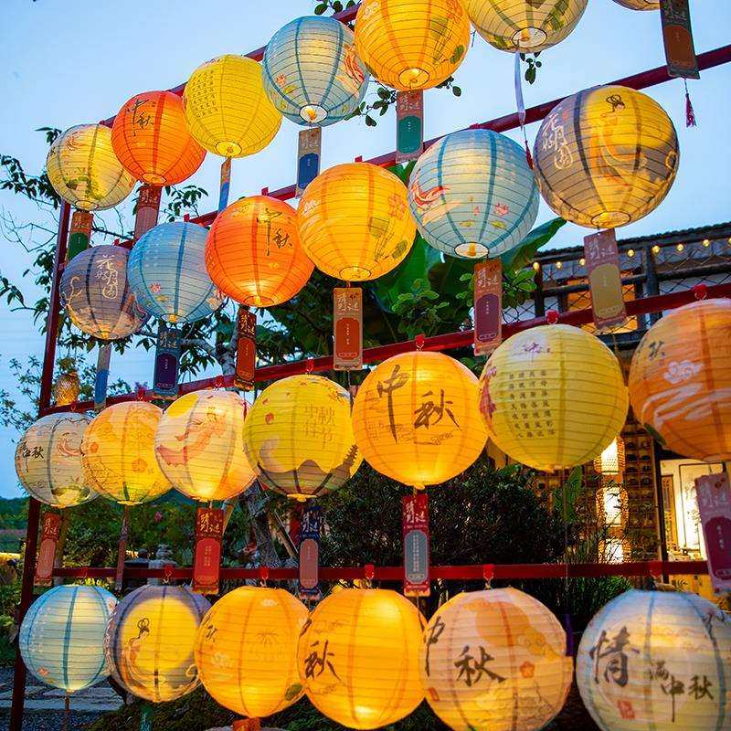中秋节国庆节纸灯笼挂饰装饰品中式发光花灯场景布置宫灯猜灯谜,农机/农具/农膜,播种栽苗器/地膜机,淘宝优惠券,粉丝福利购,淘宝优惠卷