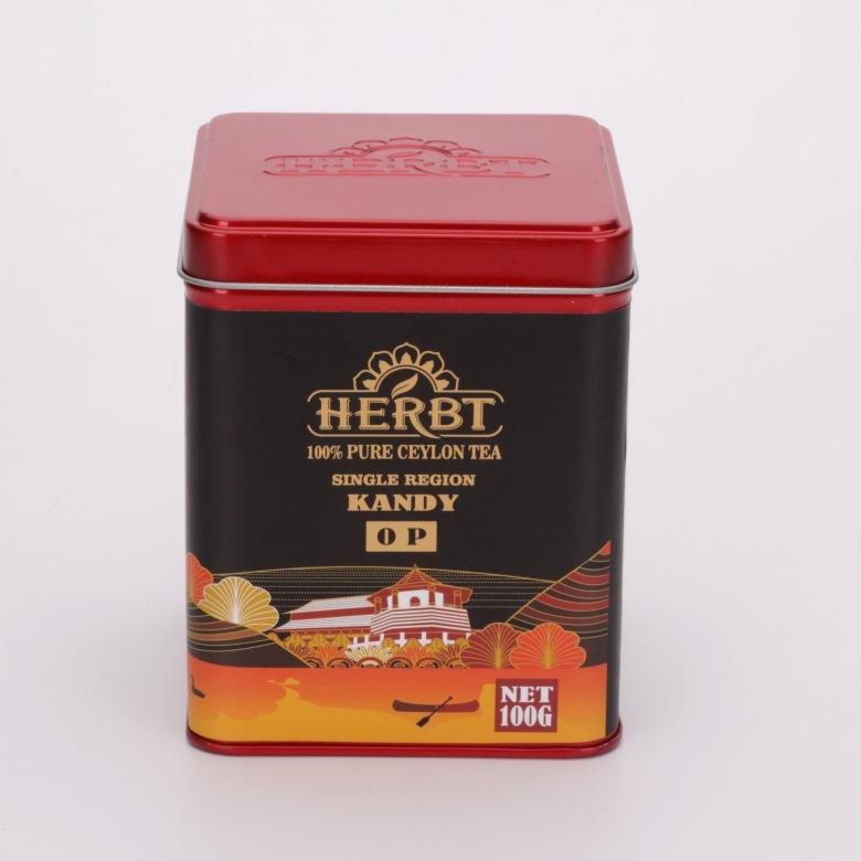 荷蓬牌锡兰红茶 坎地单一产区红茶 OP红茶 100克/罐