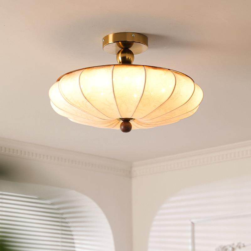 中古风卧室灯吸顶灯法式复古南洋主卧灯布艺高级感书房灯,鲜花速递/花卉仿真/绿植园艺,割草机/草坪机,淘宝优惠券,粉丝福利购,淘宝优惠卷