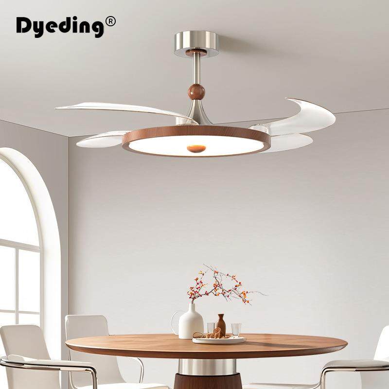 法式中古风餐厅风扇灯胡桃木色复古高级感静音隐形一体卧室吊扇灯,农机/农具/农膜,播种栽苗器/地膜机,淘宝优惠券,粉丝福利购,淘宝优惠卷