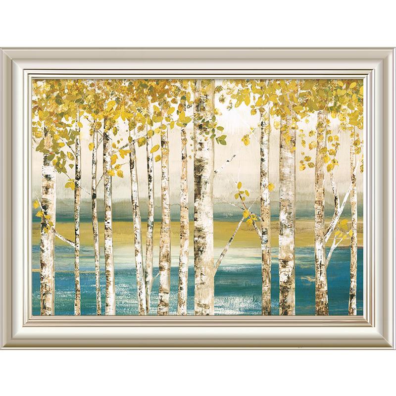 简美电表箱装饰画配电箱可推拉遮挡壁画挂画总开关弱电源箱电闸盒