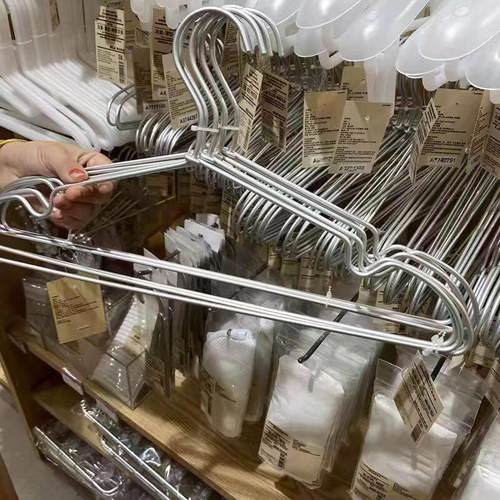 【姆鸡升级款】限购50个 铝制衣架多功能无痕家用晾衣架