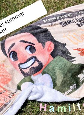 【Ham】汉密尔顿法兰绒夏毯 LMM 音乐剧同人 空调毯 午睡毯