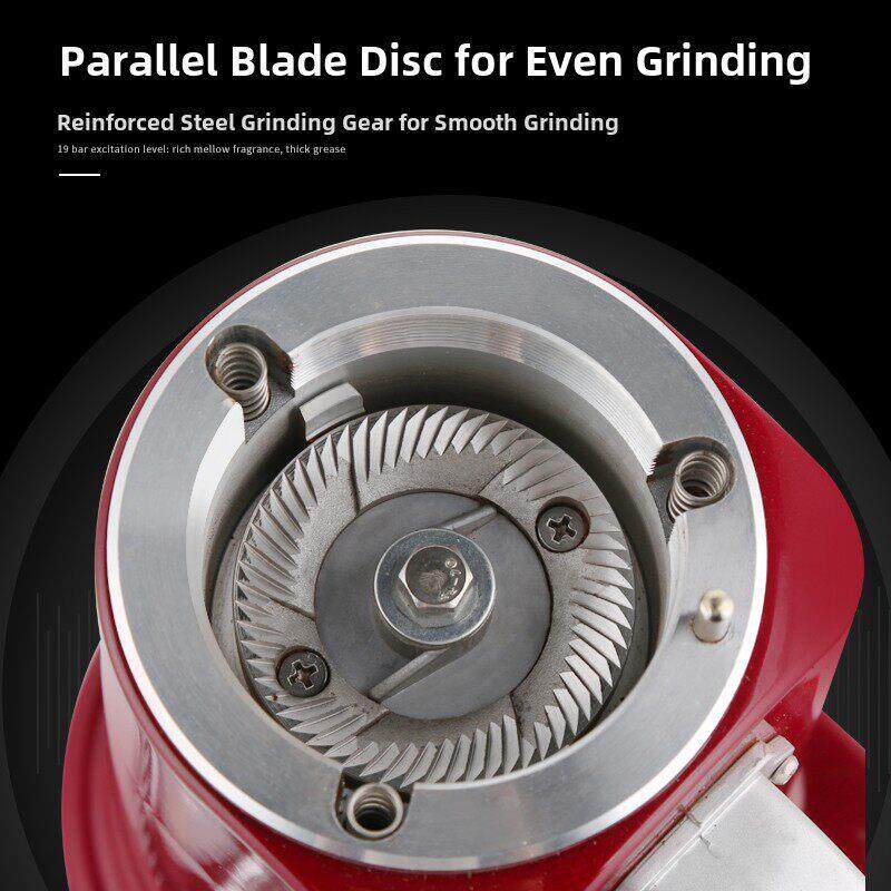 意式磨盘式电动磨豆机咖啡豆磨粉机半自动咖啡机商用家用磨豆机