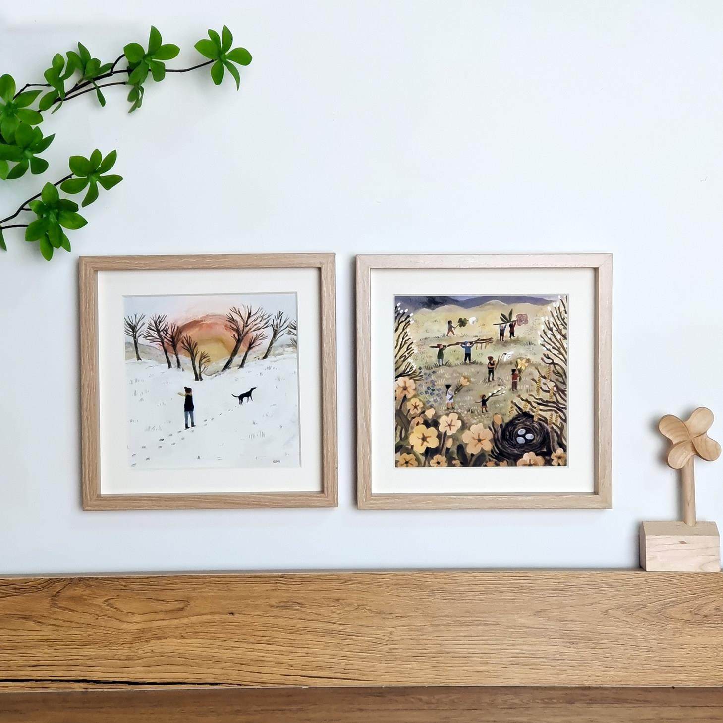 现代简约北欧可爱手卡通摆台画斗柜玄关儿童房男孩女孩床头装饰画,家居饰品,书法,淘宝优惠券,粉丝福利购,淘宝优惠卷