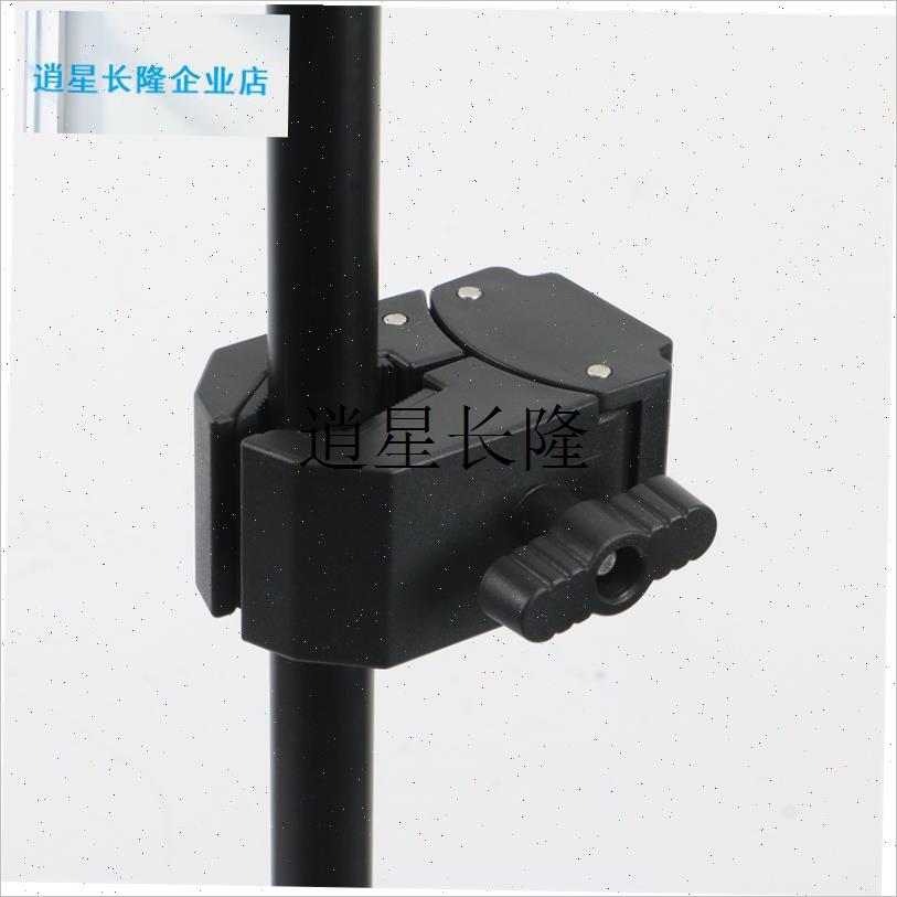 l手机直播支架扩展j夹自拍摄三脚架管杆增机位蟹钳单车大力夹1/4