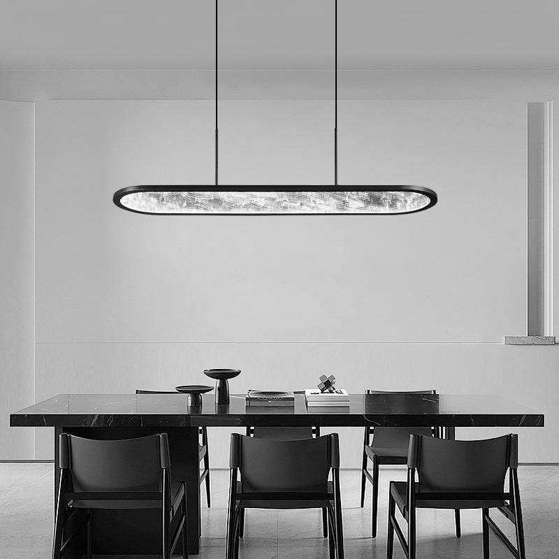 意式餐厅吊灯轻奢极简餐桌饭厅吧台全铜一字长条形样板间前台灯具,3C数码配件,USB灯,淘宝优惠券,粉丝福利购,淘宝优惠卷