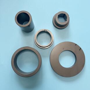 无压碳化硅陶瓷轴套 耐磨碳化硅陶瓷环 碳化硅陶瓷管