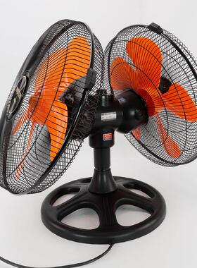 双YVZ旋头店风扇360度转电风扇排档饭工业家用强力落地扇厂大家商