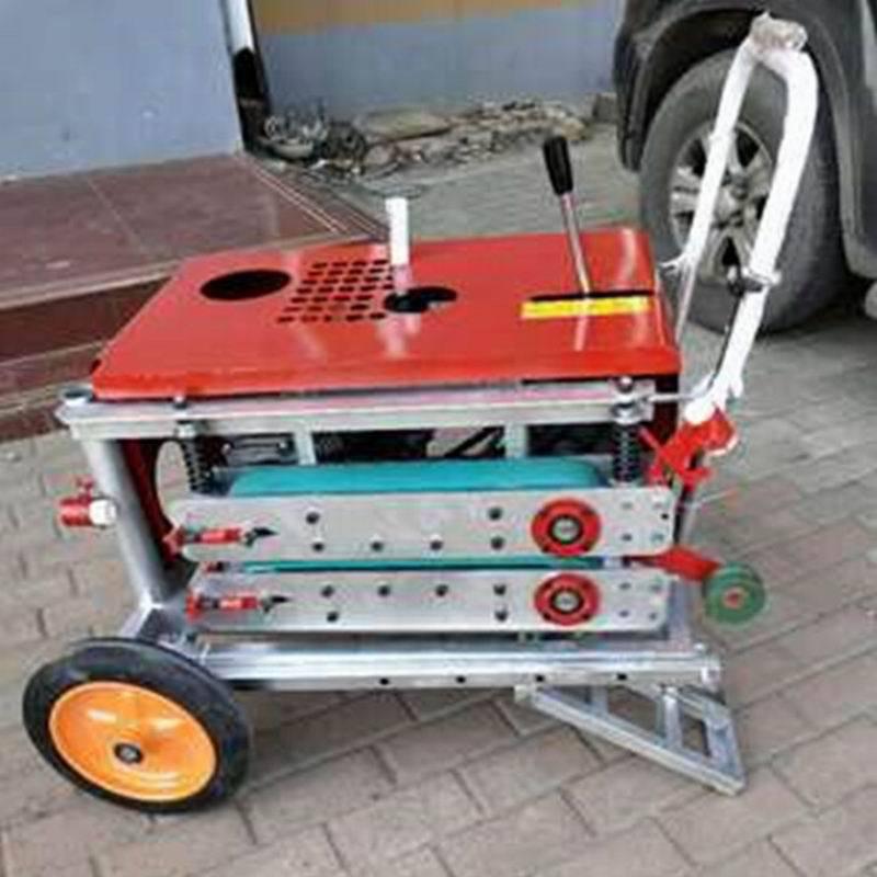 汽油动力手拉绳皮带动送机 电启皮带SSJ1式带履式光缆输输送机