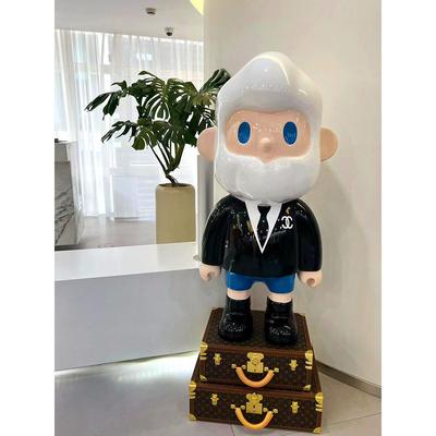 网红Farmerbob男朋友雕塑卡通公仔家里客厅卧室装饰品落地大摆件