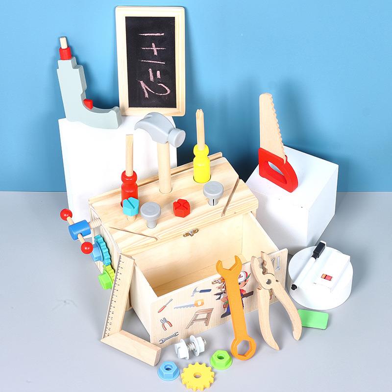 儿童仿真修理抽屉式多功能工具箱幼儿园宝宝早教动手益智开发玩具