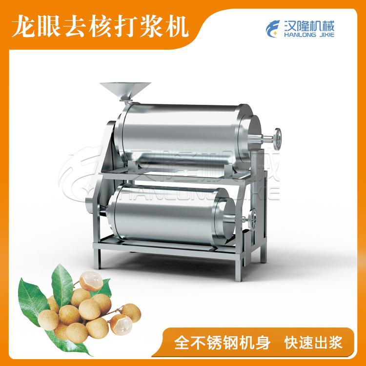 工业果蔬大型核果浆分离工业商用不锈钢双道龙眼去核打浆机