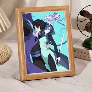 刺客伍六七周边手办相框摆件生日礼物送同学高清定制照片挂墙桌面