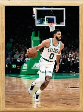 NBA球星卡图姆玻璃相框摆台