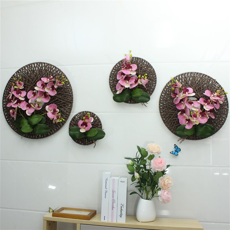 沙发背景墙装饰h墙上墙面装饰品植物花卉挂画创意墙饰壁挂家居挂图片