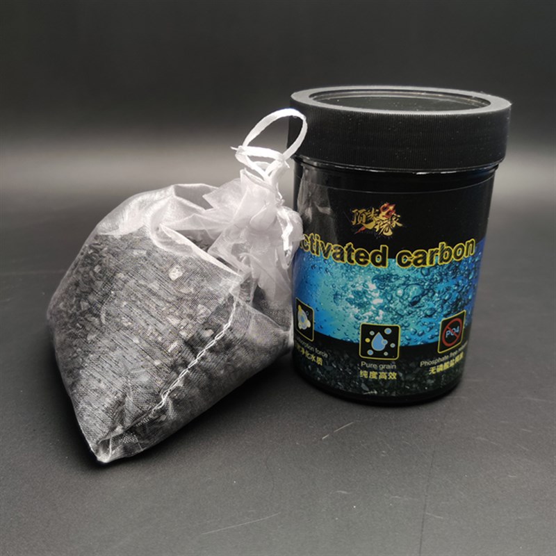 顶玩家活性炭吸附剂椰壳活性炭滤海水珊瑚缸活性炭净化净水过滤