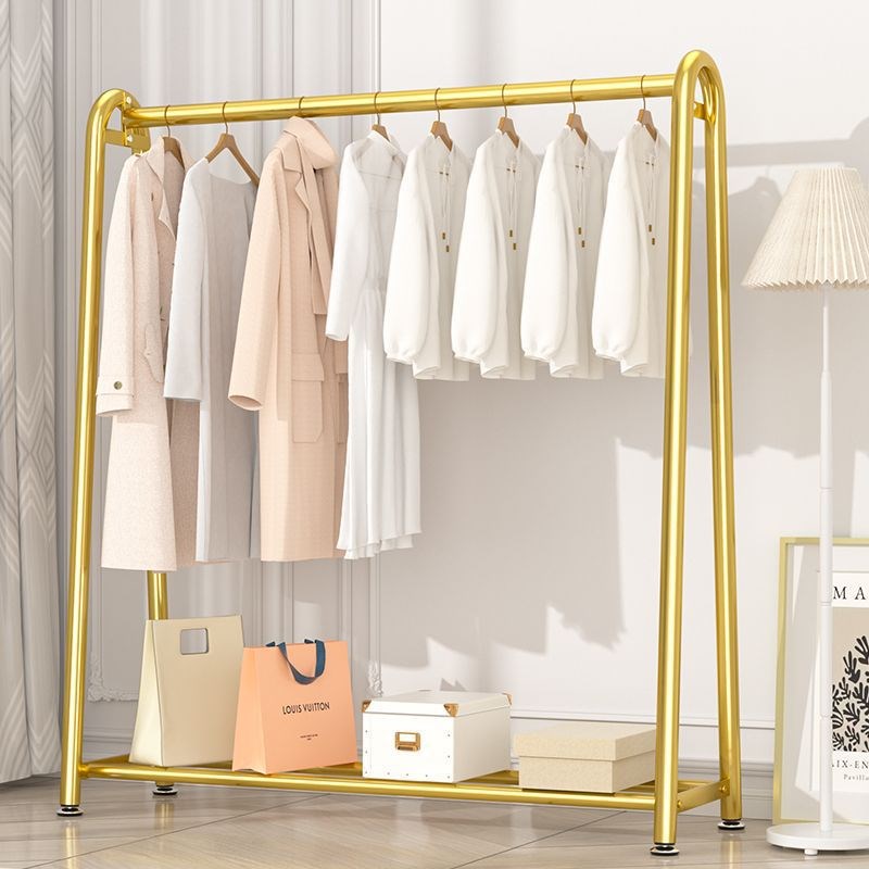 晾衣架落地卧室可移动家用凉衣架阳台挂衣服架子室内简易杆衣帽架