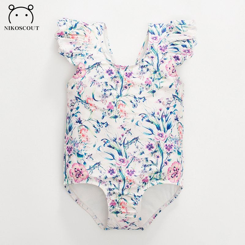 儿童泳衣女孩3岁宝宝速干2岁女A童游泳衣韩版婴儿夏小公主泳装洋