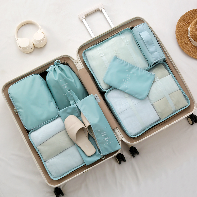 旅行收纳袋整理包套装衣物收纳包C便携出差旅游神器行李箱分装袋1