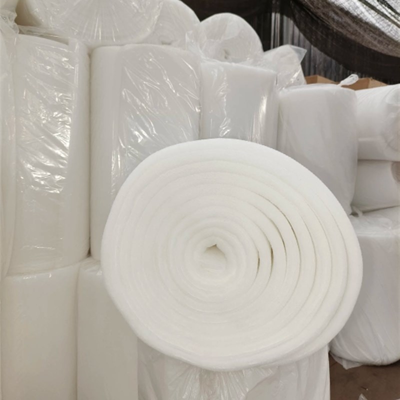 新款过滤热熔棉水产海鲜池专用过滤棉高密度过滤 1 米/10 米/2cm