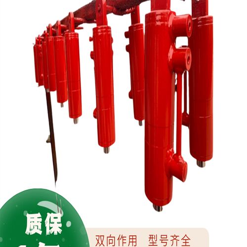 厦工楚胜2米八摆臂垃圾车伸缩大油缸  环卫车液压缸密封件 平衡阀
