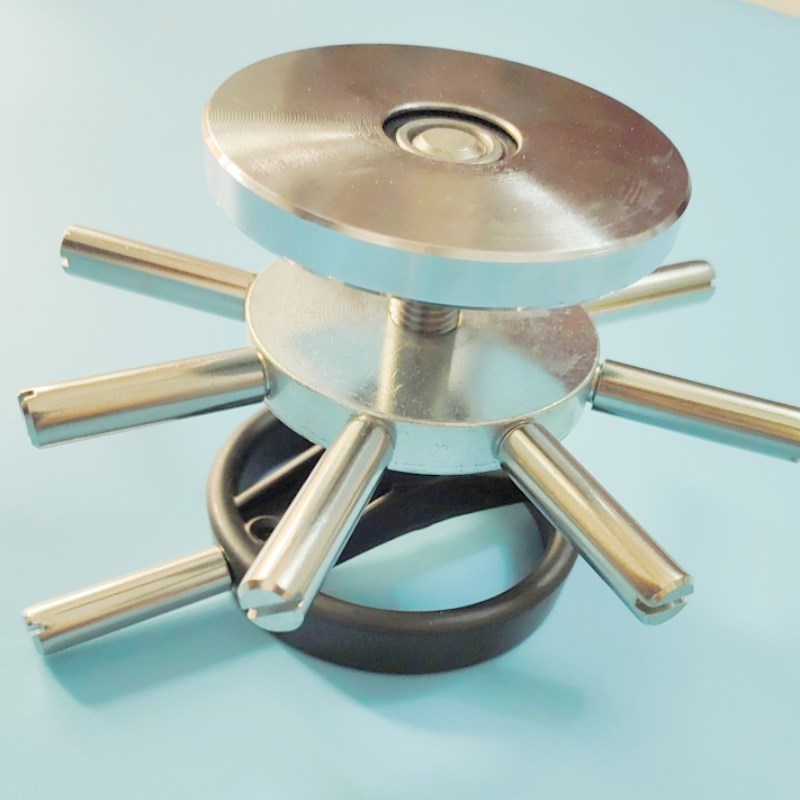 二胡蒙皮工具 八角二胡手u工蒙皮鼓凳 手工鞔皮架新式二胡制作工