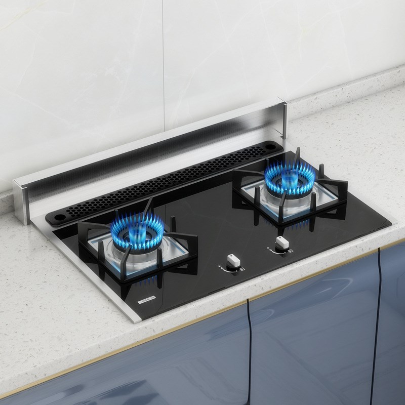 不锈钢厨房灶台支架排气口罩子出风口盖板燃气煤气灶厨房置物架