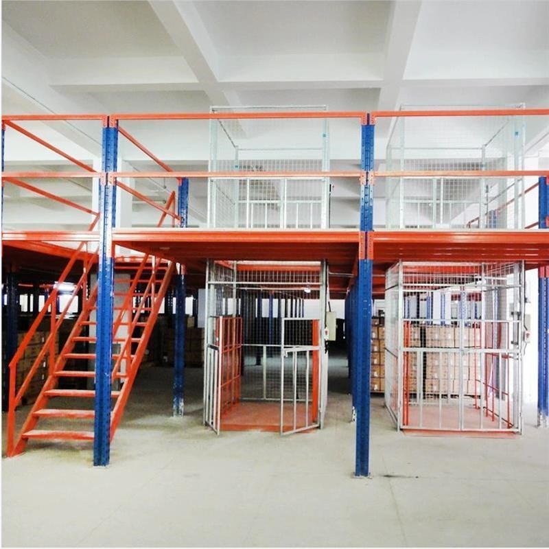 厂促汇光双层楼式货仓阁储楼梯阁阁楼货架平架台仓库楼高位货架重