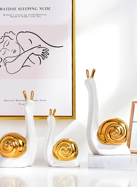 欧式书柜摆件f艺术品客厅电视柜酒柜装饰品办公桌摆设轻奢软装饰